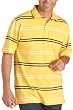 IZOD Men's Short Sleeve XFG Striped Golf Shirt