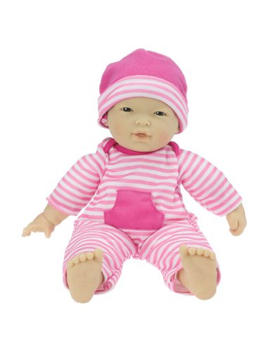 La Baby 11-inch Asian Washable Soft Body Play Doll For Children 18 months Or Older, Designed by Berenguer