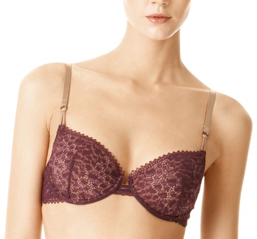 Calvin Klein Women’s Perfectly Fit Leopard Lace Balconet