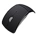 Blansdi 2.4GHz USB Wireless Cordless Optical Mouse Mice For PC Laptop (.Black Foldable)