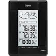 Black Wireless Weather Station With Humidity Display And Atomic Clock