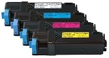 Xerox 106R01279, 106R01280, 106R01281, 106R01278 Color Pack of Black, Cyan, Magenta, Yellow Compatible Toner Value Bundle.