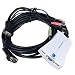 JustCom JC-102CMA 2-Port USB KVM Switch w/Audio & Cables