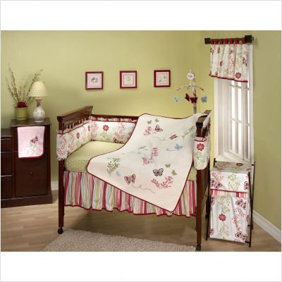 Bundle-03 Alexis Garden Crib Bedding Set