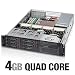 CybertronPC XV2082 Imperium Rackmount Server - 2U, 2x Intel Xeon E5504 Quad Core 2.00GHz, 4GB DDR3 ECC, 6x 1TB Hot-swap RAID Edition HDD, RAID 5, 500W Redundant PSU, IPMI 2.0, Windows Server 2008