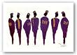 Omega (Omegahood) by Ted Ellis 12"x18" Art Print Poster African-American