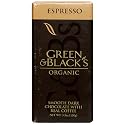 Green & Black's Organic Dark Chocolate, Espresso, 3.5-Ounce Bars (Pack of 10)