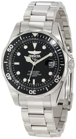  Invicta Men's 8932 Pro Diver Collection Silver-Tone Watch