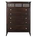 Hudson Street Dark Espresso Drawer Chest by Stanley Furniture