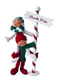 Annalee 4-Inch Elves at North Pole Ornament