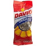 David Sunflower Seeds, Original,  Roasted & Salted, 1.625-Ounce Unpriced Tubes (Pack of 12)