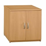 Bush Furniture Series C Light Oak Storage Cabinet 30-Inch