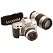 Minolta Maxxum STsi QD Panorama Date 35mm SLR Camera Kit w/ 35-80mm & 75-300mm Lenses, Silver
