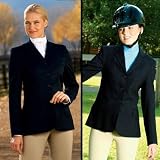 Child 14 Navy Pinstripe Hunt Coat 