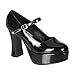 Funtasma by Pleaser Women's Platform Mary Jane,Black Patent,11 M