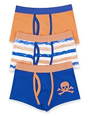 3 Pack Cotton Rich Assorted Trunks