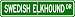 Swedish Elkhound STREET SIGN ~ High Quality Aluminum ~ Dog Lover