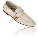 Paul Smith Leather Shoes With Stripe - White