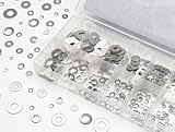 350 pc Lock & Flat Washer Assortment