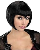Gothic Gothic Black Bob Vampire Costume Wig