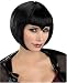 Gothic Gothic Black Bob Vampire Costume Wig