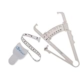 Care Touch Skinfold Body Fat Caliper Set, Care Touch Measure Tape Included