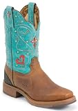 Women's Tony Lama STARS 10 Two Tone Western Boots