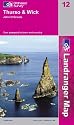 Thurso and Wick, John O'Groats (Landranger Maps) (OS Landranger Map)