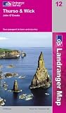 Thurso and Wick, John O'Groats (Landranger Maps) (OS Landranger Map)