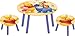 Disney Winnie The Pooh Kids Furniture Set with Round Table and Two Stools