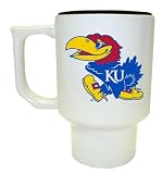 NCAA University of Kansas 17-Ounce Classic Series Ceramic Travel Mug