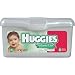 Huggies Natural Care Baby Wipes with Tub, 80 Count (Pack of 2)