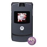 Motorola RAZR V3 Pearl Gray myFaves Phone (T-Mobile)
