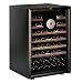 Kitchen & Housewares : EuroCave Wine Vault 100 (1-Temp) (Black - Reversible Glass Door