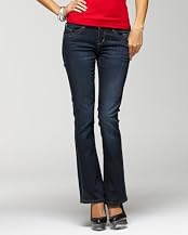 Whip Stitch Bootcut Jeans - Petite