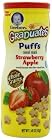 Gerber Graduates Strawberry & Apple Puffs, 1.48-Ounce Canisters (Pack of 6)