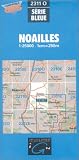 Carte de randonnée : Noailles
