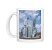 Sculpture at starting point of South West Coast Path, Minehead, Somerset, Photo Mugs