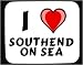 I Love Southend on Sea Decorated Mouse Pad