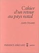 Cahier d'un retour au pays natal
