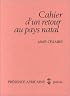 Cahier D'UN Retour Au Pays Natal