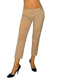 Prada New Beige Cotton Capri Pants Slacks. S