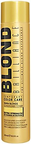 Blond Brilliance Temporary Color Care Conditioner Toners Warm Blonde