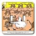 Londons Times Funny Animals Cartoons - Hen-Pecked Moose Lodge Member - Light Switch C...