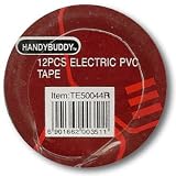 Buy 12 Piece 6 Color Electrical PVC Tape Set by Handy Buddy