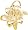 Lily, Gold Plated Silver Charm by Rembrandt Charms