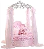Round Toddler Bed - HOLLYWOOD JUNIOR BED AND CANOPY FRAME by Little Miss Liberty