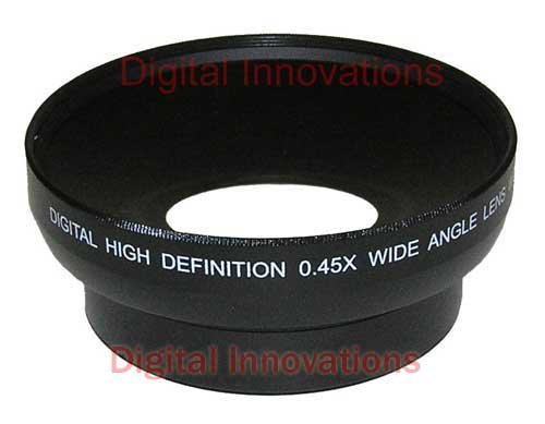 67MM 0.45X PRO WIDE ANGLE LENS W/ MACRO FOR SONY DSC-R1