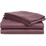 Pike Street 1000 Thread Count Egyptian Cotton King Sheet Set, Plum