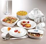 28pc. Corelle® and French White® Combo Set (28BCFW-CSB) Category: Bakeware by Corelle